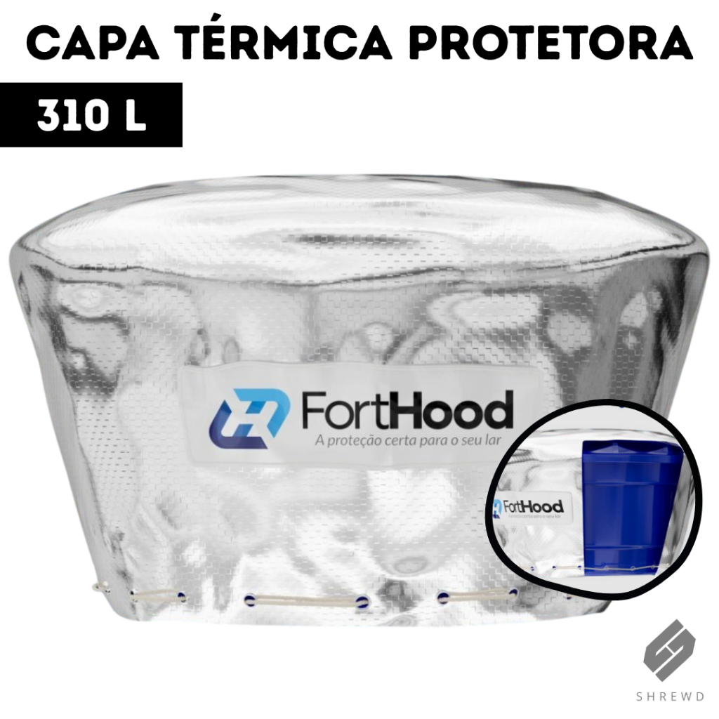 Capa Protetora Térmica De Polietileno Para Caixa D’Agua 310 Litros