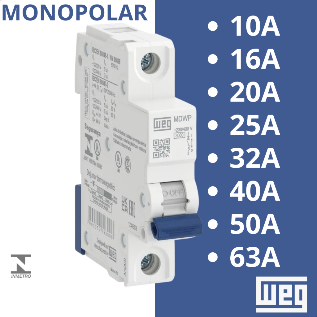 Disjuntor 20a Din: Onde Comprar | BuscaProdutos