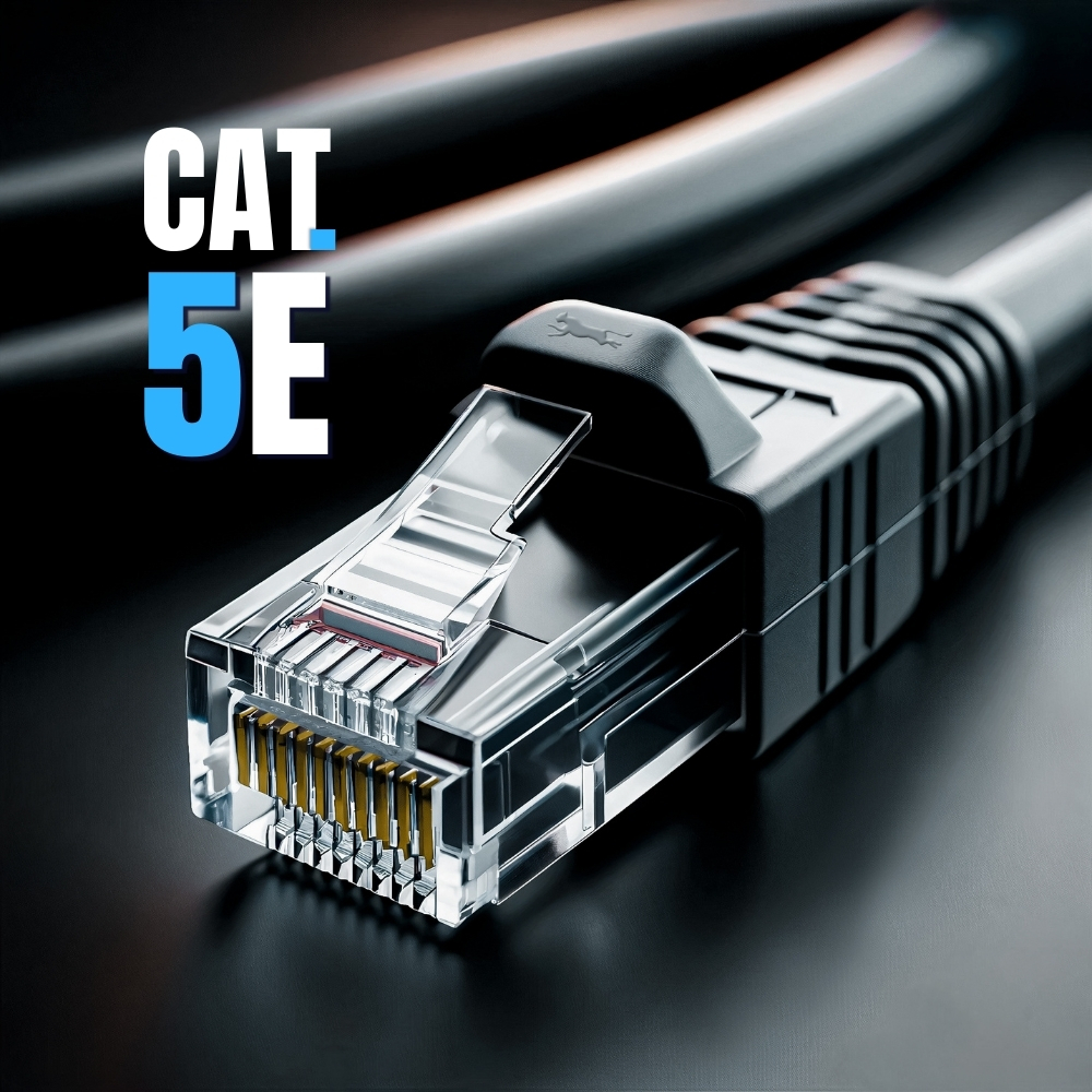 Cabo de Rede para Internet RJ45 Rede Ultra Veloz CAT5e - Todos os Tamanhos e Cores Promoção