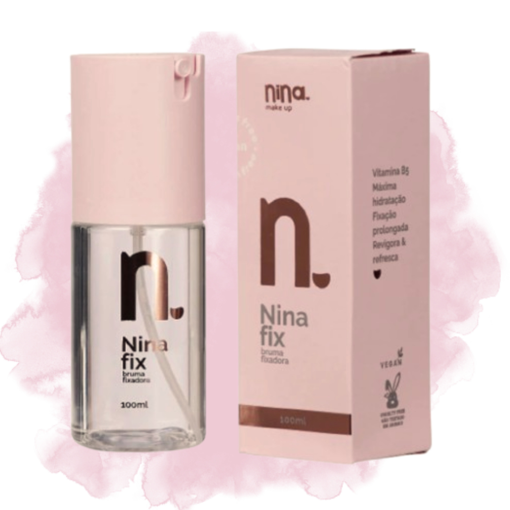 Nina Makeup - Bruma Fixadora Nina Fix 100ml