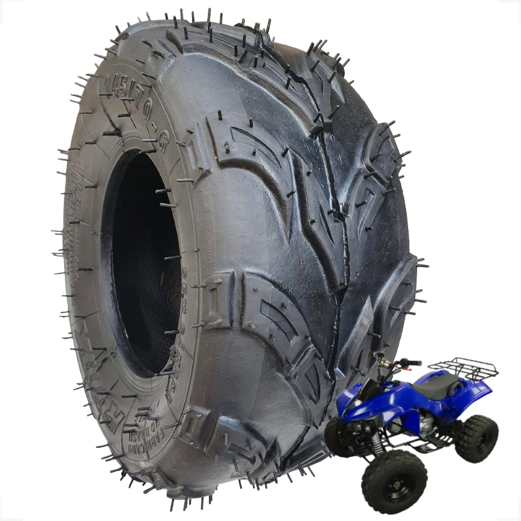 Pneu Mini Buggy Kart Cross Quadriciculo Medida 145/70x6 Aro 6