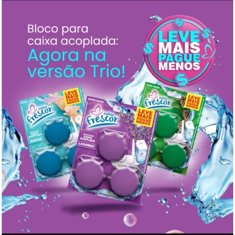 Pedra Sanitária Para Caixa Aclopada Várias Fragâncias Seu Banheiro Cheiroso