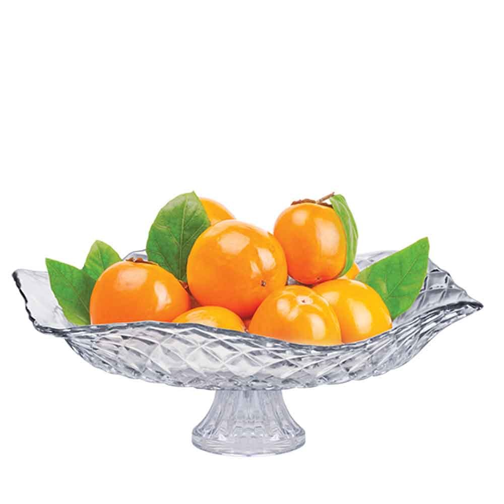 Saladeira em Vidro com Pé, Saladeira e Fruteira Gourmet - Ruvolo