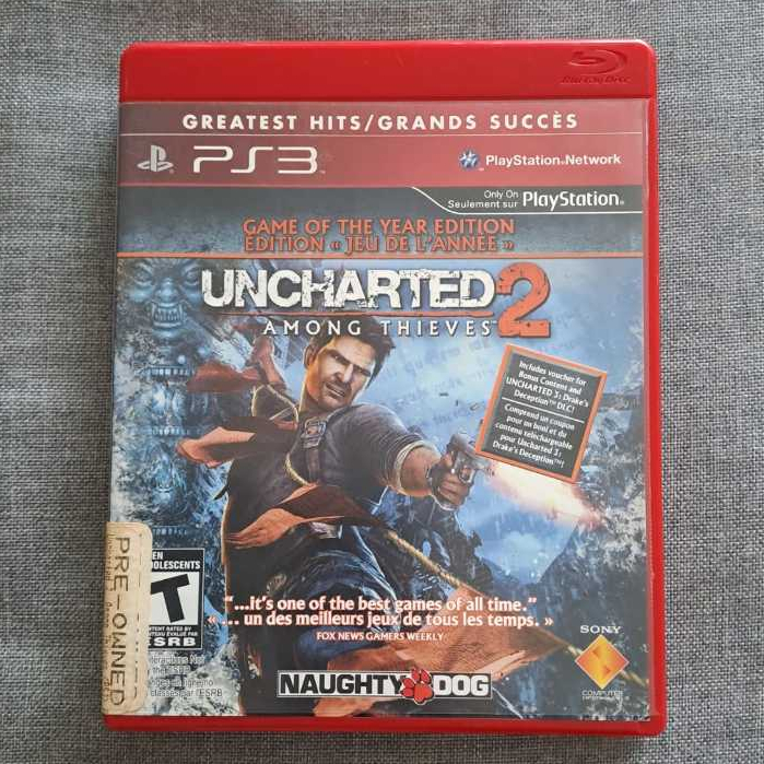 JOGO PS3 - UNCHARTED 2 - AMONG THIEVES*