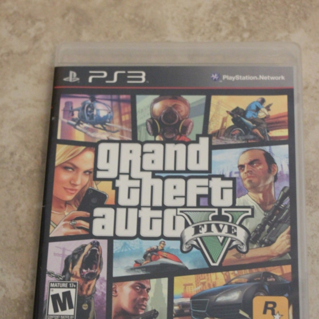 PS3 play station playstation JOGO X4 GRAND THEFT AUTO V FIVE GTA  (ref35)