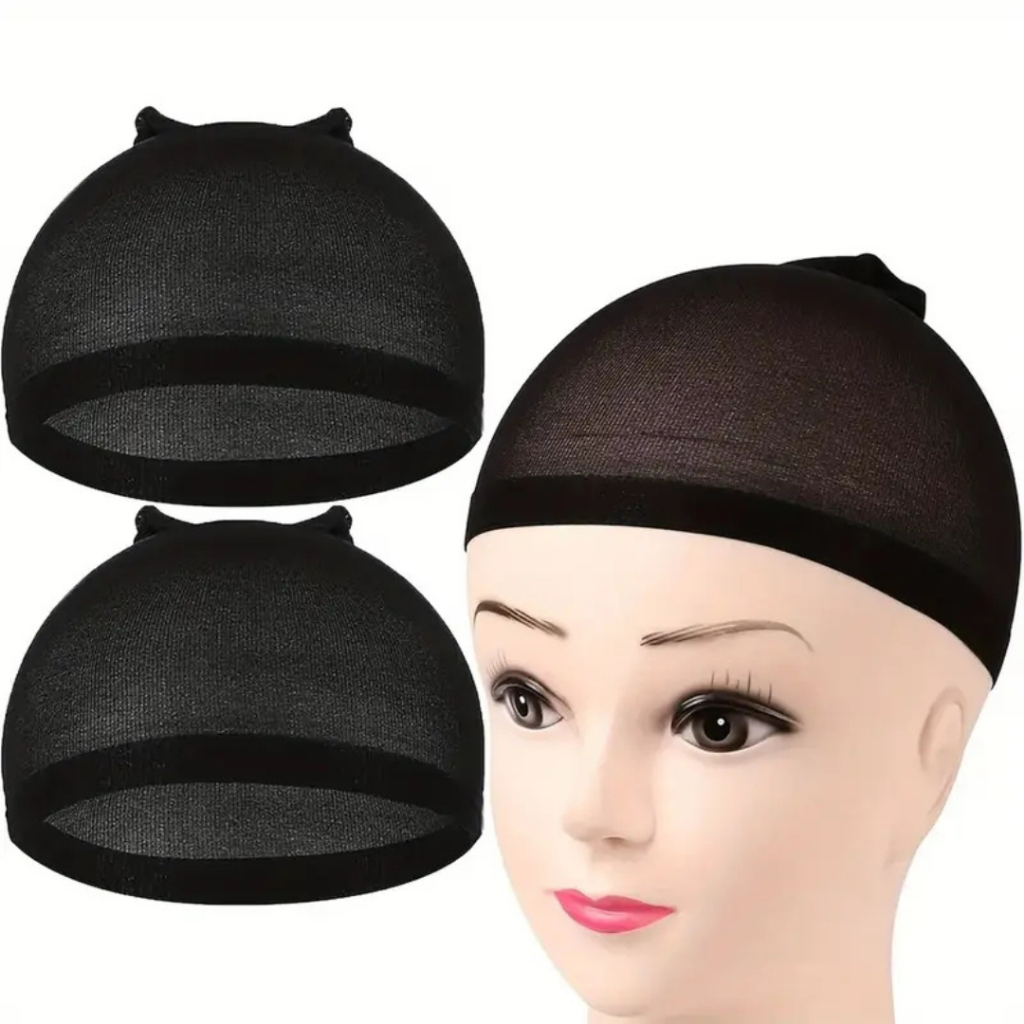 Kit 2 Toca Wig Cap Para Cabelos Wig Lace Mulher Wave Full Front