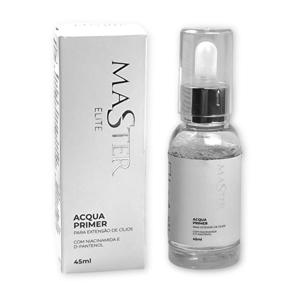 Acqua Elite Master Primer 45ml Para Extensão De Cilios
