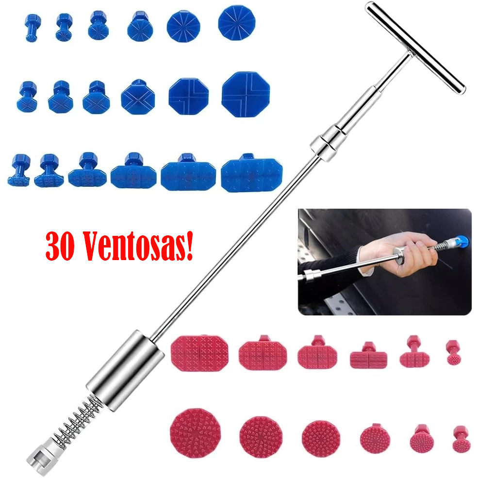 Mini Repuxadeira Dinamica Martelinho De Ouro Com 30 Ventosas em Oferta na Shopee