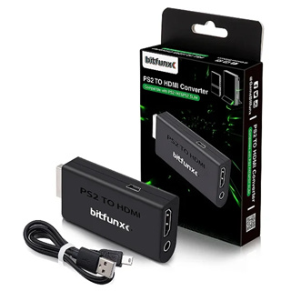 Adaptador Conversor HDMI para PS2/PS3 Bitfunx em Oferta na Shopee