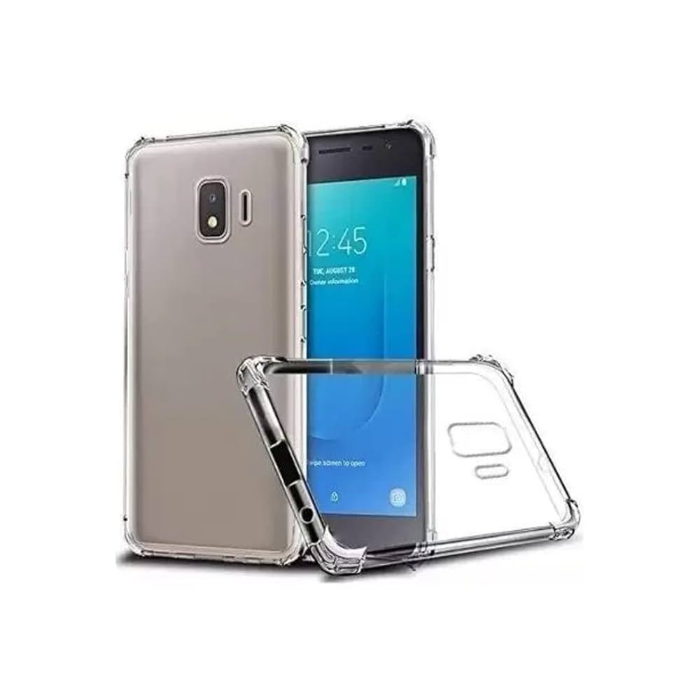 Capa Capinha  - Galaxy J2 Core TPU Flexível Transparente Com Proteção UV e Borda Anti-Shock