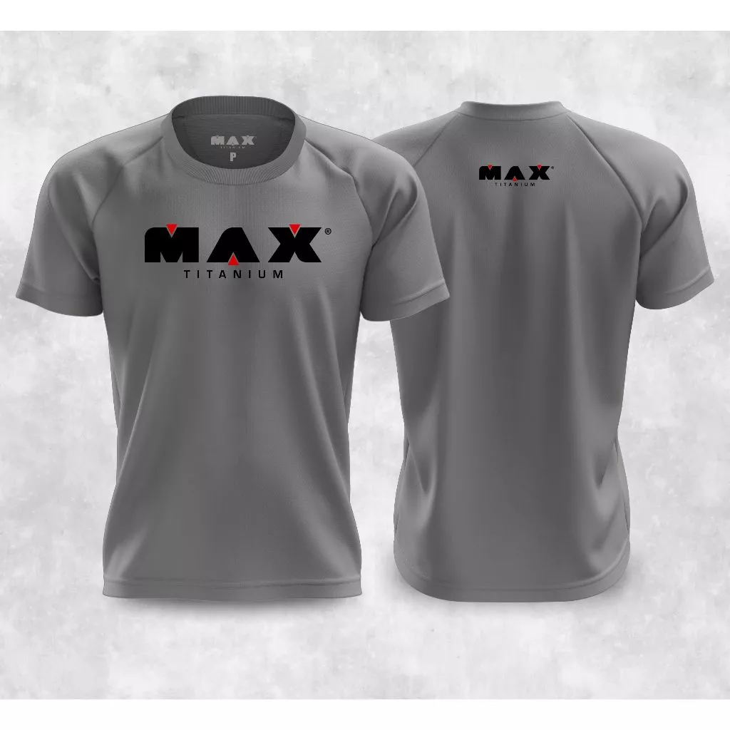 Camisa ou Regata Esportiva Max Titanium Dry Fit - Academia Treino — imagem 1