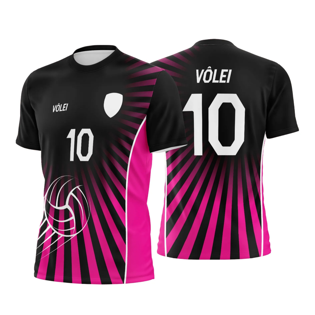 Sua Camisa de Vôlei Personalizada: Mostre Seu Número, Domine a Quadra! 🏐✨ em Oferta na Shopee
