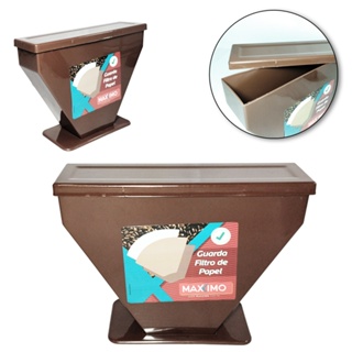 Porta Filtro De Papel 103 / 102 De Plástico Marrom em Oferta na Shopee