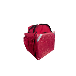 Mochila Bag Pizza Motoboy Delivery 45 litros vermelha com isopor 45 litros lâminado ou somente capa em Oferta na Shopee