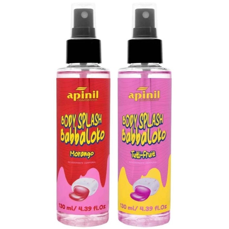Colônia Body Splash Babbaloko Tuti Fruitt 130ml - Apinil MAIS VENDIDO