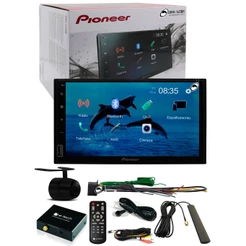Multimídia Pioneer DMH-145BR Bluetooth Espelhamento Android + TV Digital + Câmera De Ré