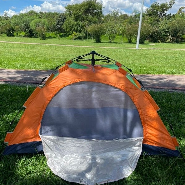Barraca de camping para 2 pessoas semi automática
