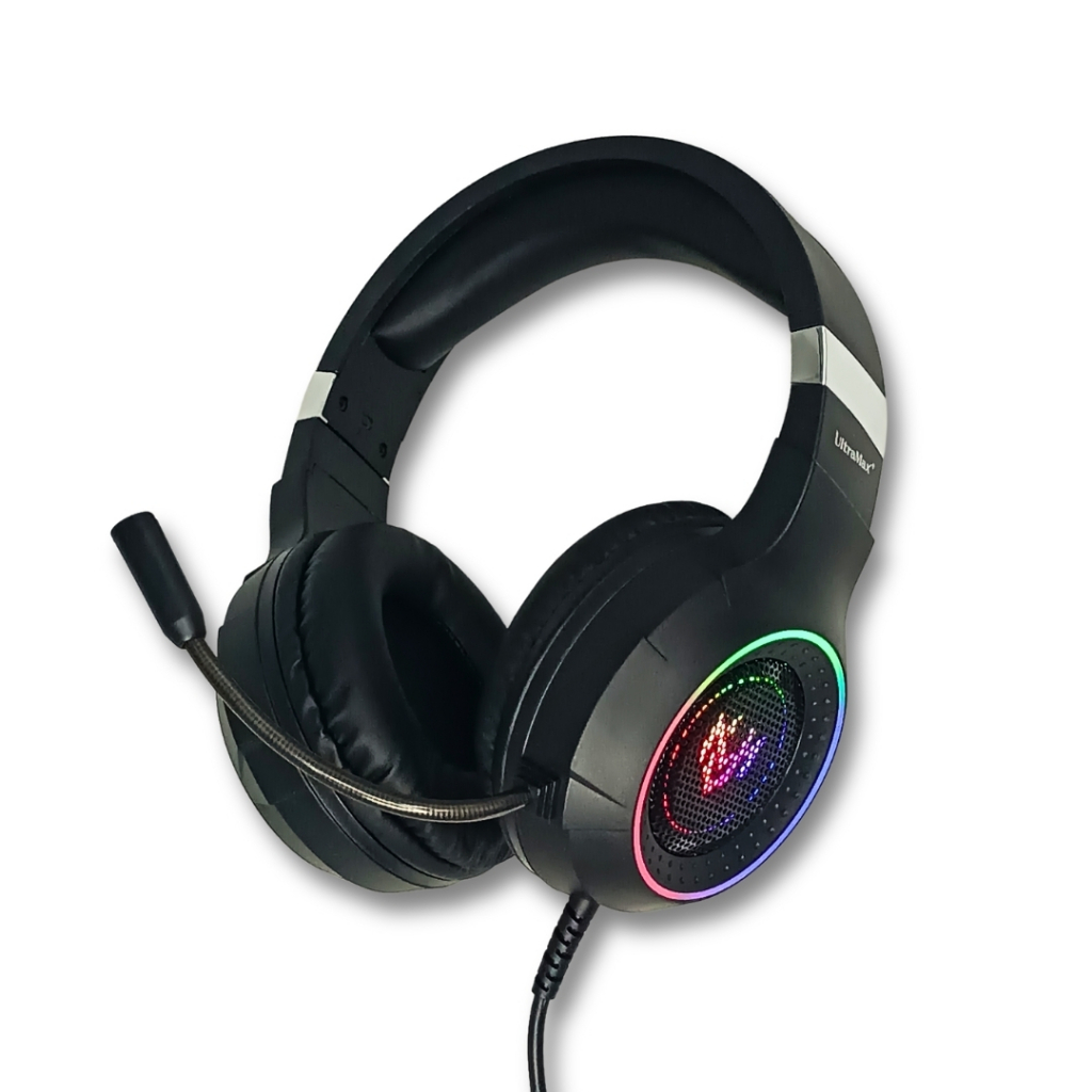 Headset Fone Gamer G7 Led RGB com microfone, USB e P3 Para PC Computador Headphone Videogame Celular Ult-G7