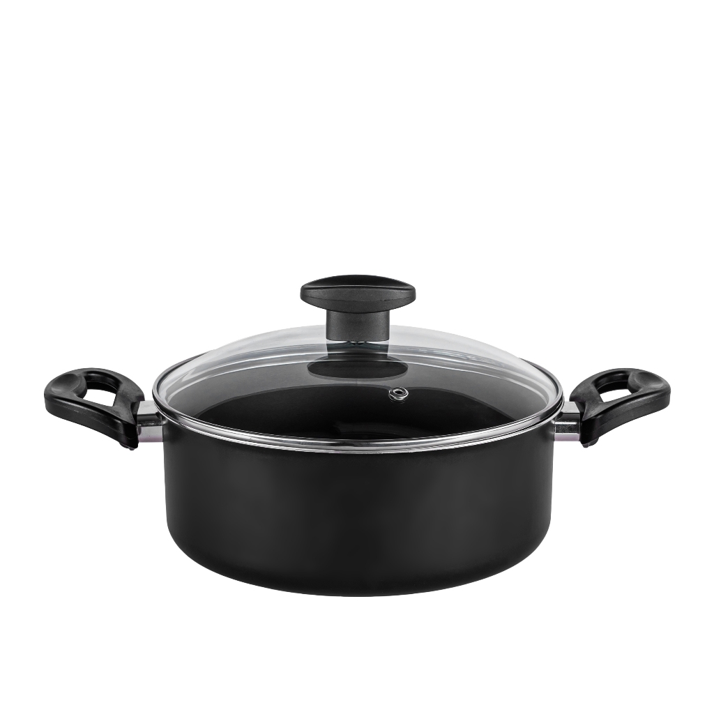 Panela Caçarola Avulsa Teflon Com Tampa De Vidro em Oferta na Shopee
