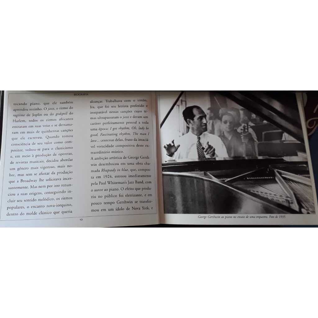 George Gershwin, Maurice Ravel, Claude Debussy -  Royal Philharmonic Orchestra - 10 (com CD)