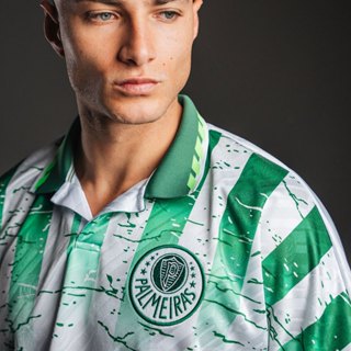 Camisa Polo Palmeiras Away Retrô 1996 Masculina Oficial em Oferta na Shopee