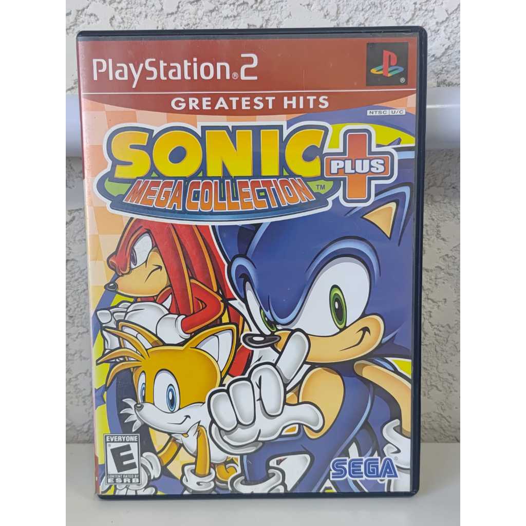 Jogo Sonic Mega Collection Plus Original PS2