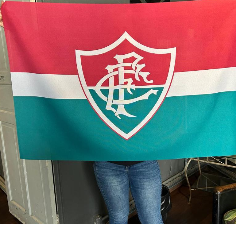 Bandeira Fluminense Tecido Oxford- Acabamento a Laser