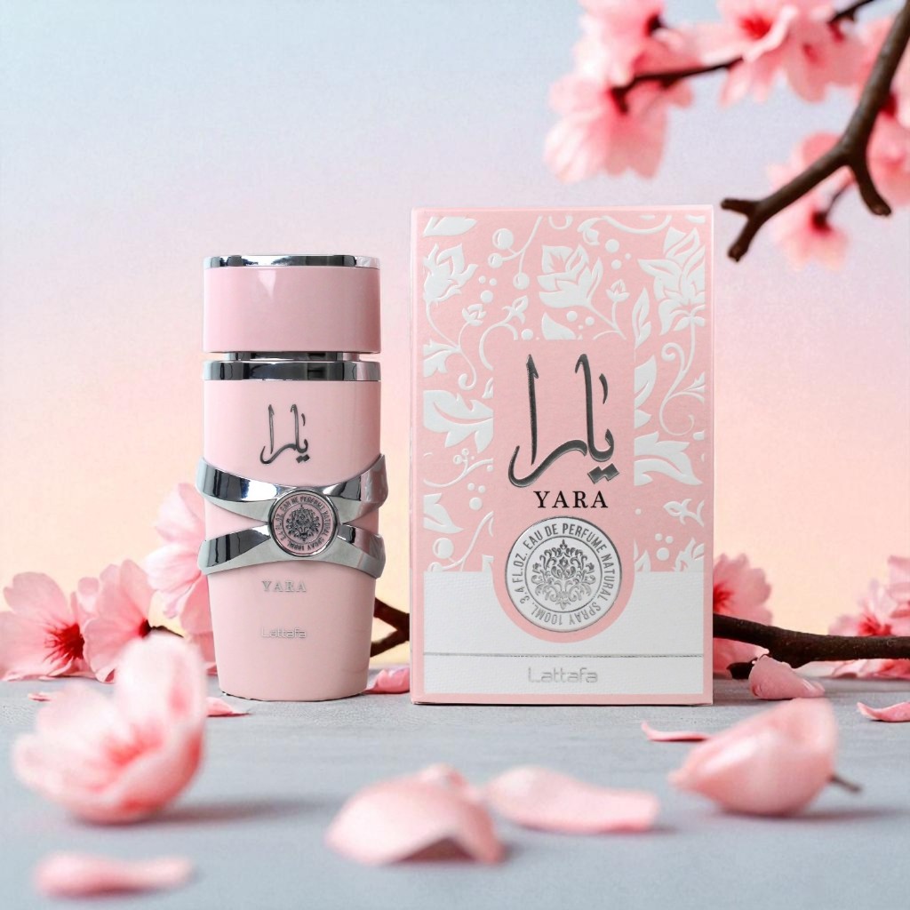 Perfume Lattafa Yara Eau de Parfum 100ml(Arabe) – Feminino, Doce, Cremoso e Encantador