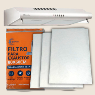 3 Filtros Mantas Para Depurador Exaustores Ar Condicionado E Coifas Universal 80 Cm X 60 Cm em Oferta na Shopee