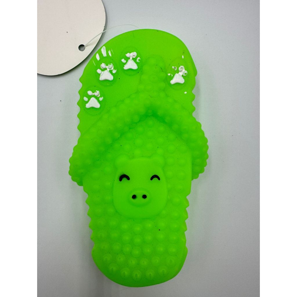 Brinquedo Para Pet Cão | Mordedor de Silicone - Chinelo