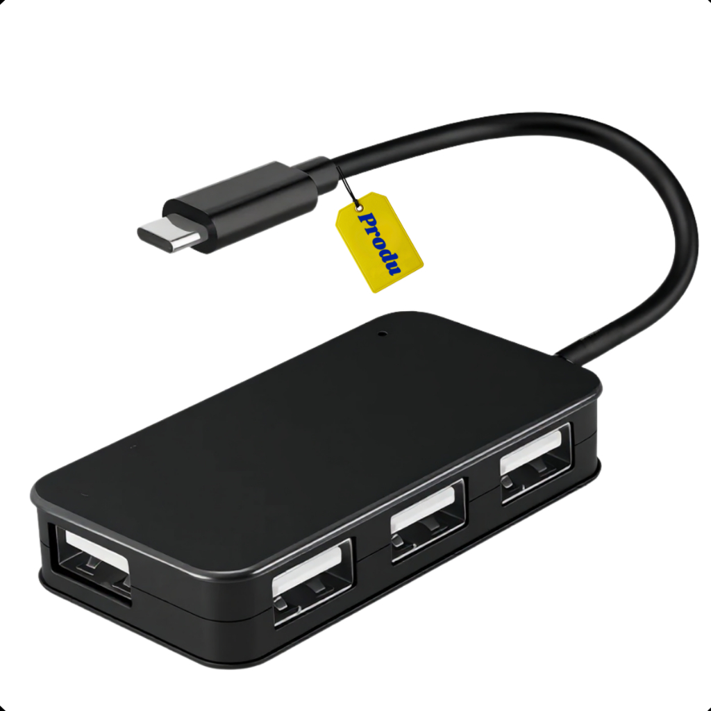 HUB Station Hub USB Tipo C 4 Portas Régua 3.0 Alta Velocidade para Macbook iPad Pro Air Produ