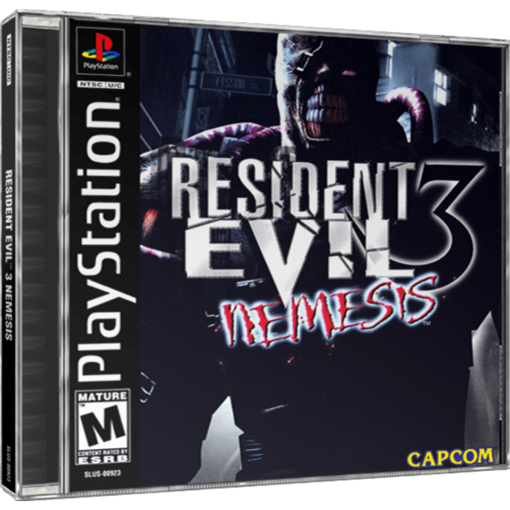 Resident Evil 3: Nemesis - PS1 (Midia Preta)