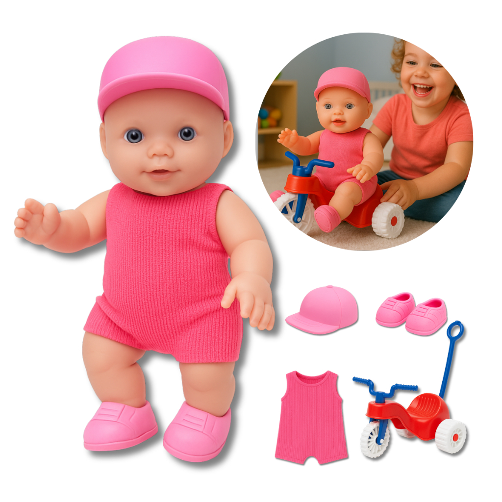 Boneca Reborn Bebe Silicone Bebê Mini Fofa Realista Vestido De Brinquedos e Acessórios em Oferta na Shopee
