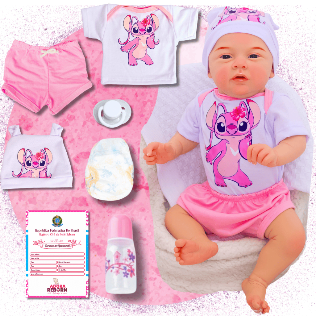 Bebê Reborn Boneca Realista Menina Mary Silicone Pode Dar Banho Original Envio Imediato