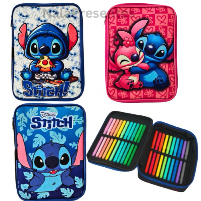 Estojo Escolar Grande Azul: Onde Comprar | BuscaProdutos