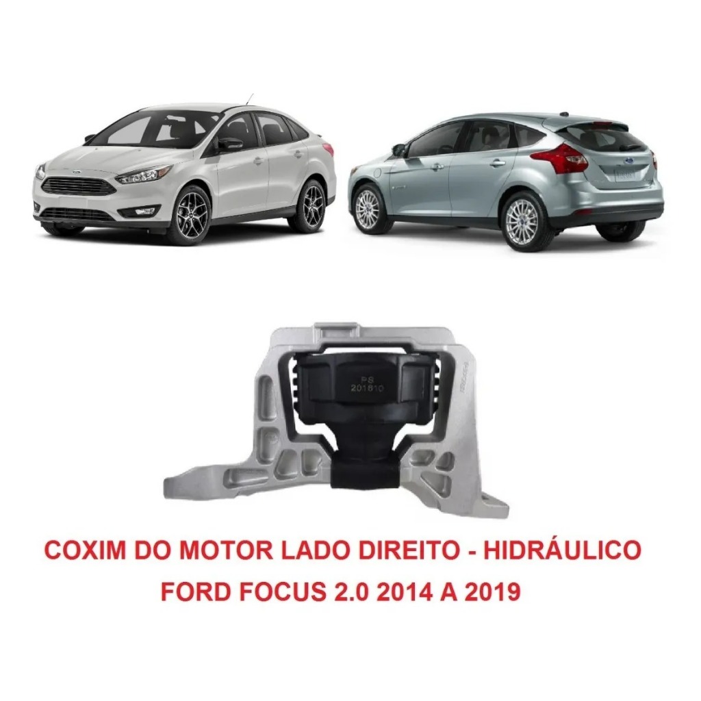 Coxim Do Motor Direito Focus 2.0 2009 10 11 12 13 14 15 16 17 18 2019 CONSULTAR MARCA DISPONÍVEL