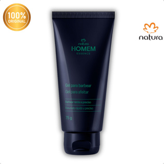 Gel para Barbear Natura Homem Essence 75g masculino em Oferta na Shopee