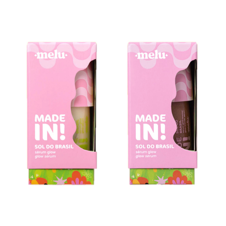 Ruby Rose Sérum Glow Sol do Brasil Melu Made In 32ml em Oferta na Shopee
