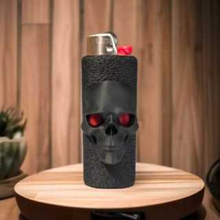 Capa / case Personalizada para isqueiro caveira - capa de isqueiro bic grande em Oferta na Shopee