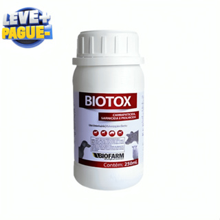 Biotox 250ml • Carrapaticida e Sarnicida para Bovinos, Ovinos e Suínos • Uso Veterinário em Oferta na Shopee