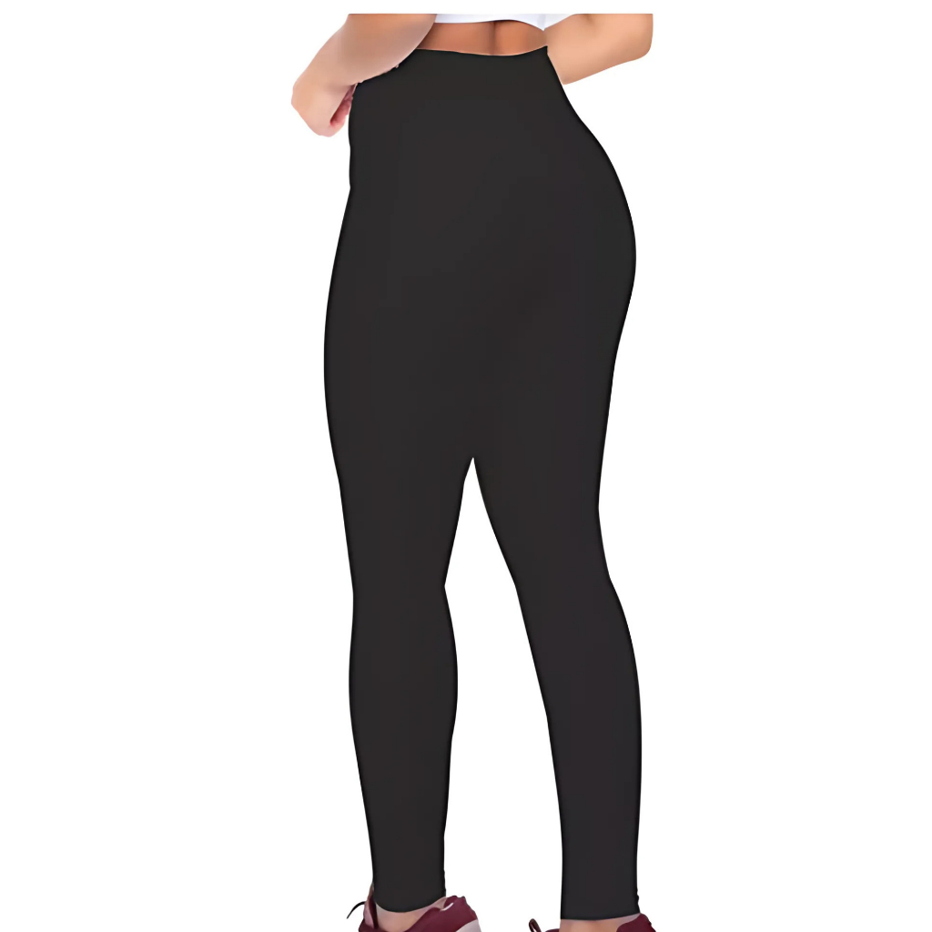 Calça Legging Liso Várias Cores Slim Academia