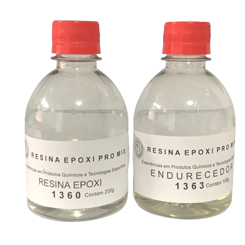 Resina Epoxi Cristal Excelente Para Artesanatos Kit 300g