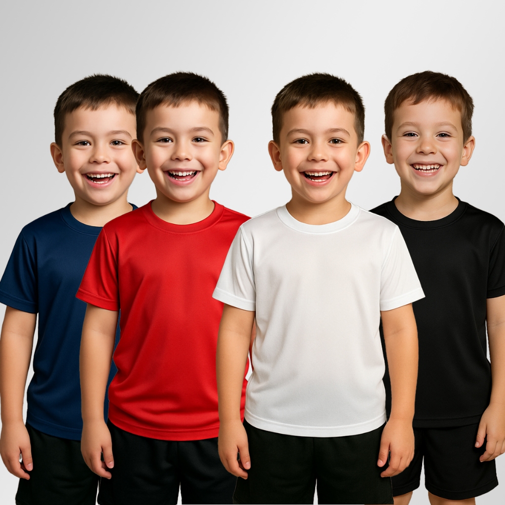 Camiseta Infantil Dry Fit Menino 2 ao 14 em Oferta na Shopee
