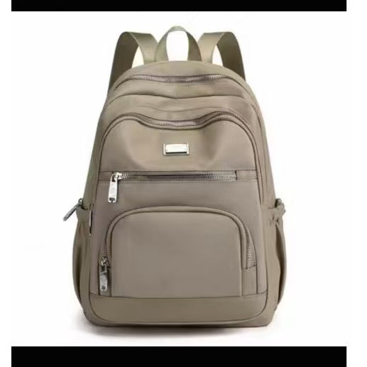 Mochila Feminina de Nylon – Estilo Casual, Grande Capacidade em Oferta na Shopee
