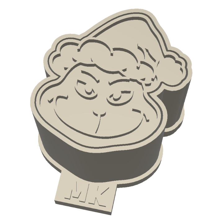 Ejetor Modelador de Brigadeiros Grinch Natal