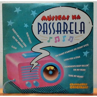 Vários  - Musicas Na Passarela (1992) - LP COLETÂNEA - POP - DISCO DE VINIL