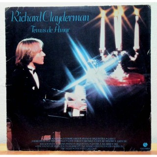 Richard Clayderman - Temas De Amor (1982) - LP COLETÂNEA - POP - DISCO DE VINIL