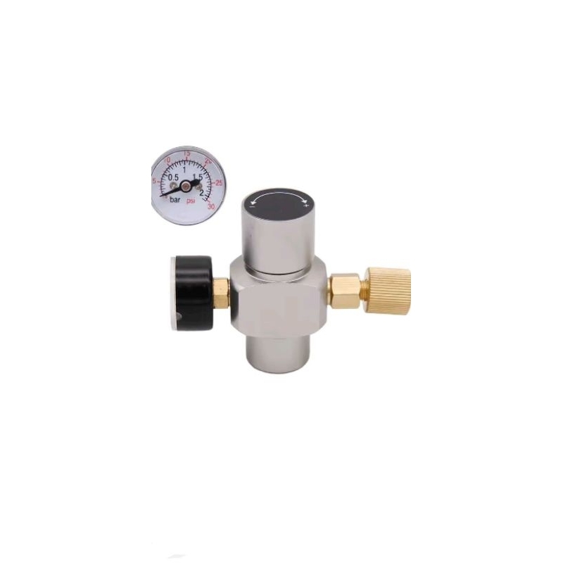 Mini Regulador de pressão de Gás CO2, 0-30 PSI para Barril Postmix para, Kegerator de Cerveja, qualidade Premium