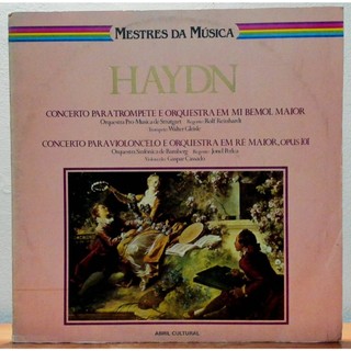 Mestres da Música - Haydn - Opus 101 (1980) - LP MÚSICA CLÁSSICA - DISCO DE VINIL