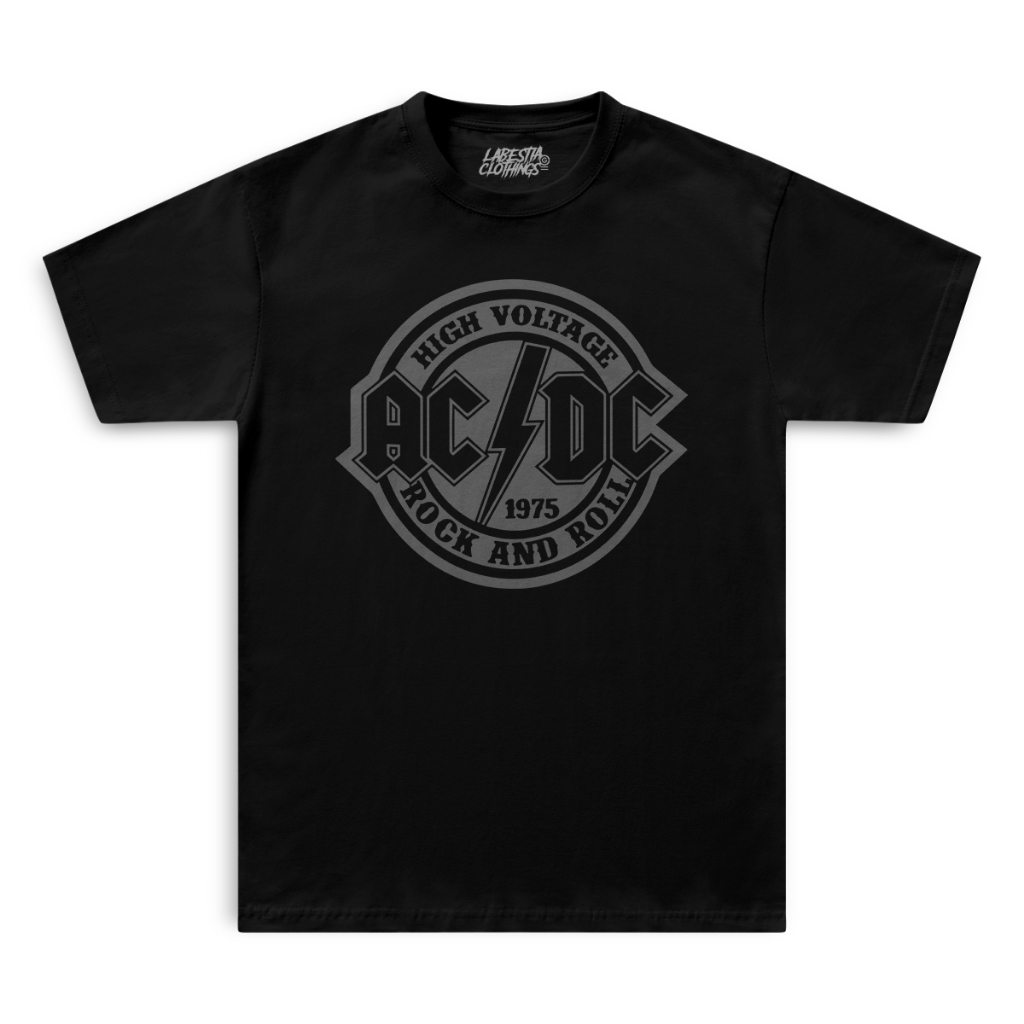 Camiseta Banda ACDC 100% Algodão 30.1 Cores e Tamanhos Normal e Plus Size Disponíveis em Oferta na Shopee